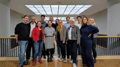 Die neue Fraktion von BÜNDNIS 90/DIE GRÜNEN in der Bezirksverordnetenversammlung (BVV) Mitte.